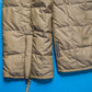 Reversible Square Quilted Beige Jacket (~S~)