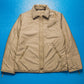Reversible Square Quilted Beige Jacket (~S~)