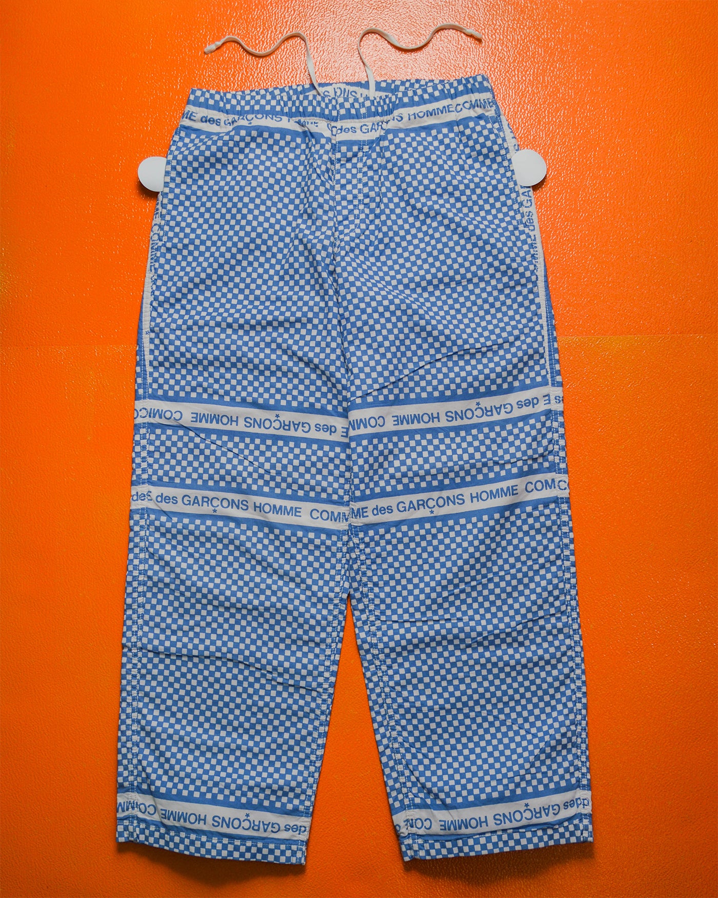 2003 Checkered Logo Print Lounge Pants (M)