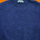 80s Speckled Blue Tonal Chunky Knit (~M~)