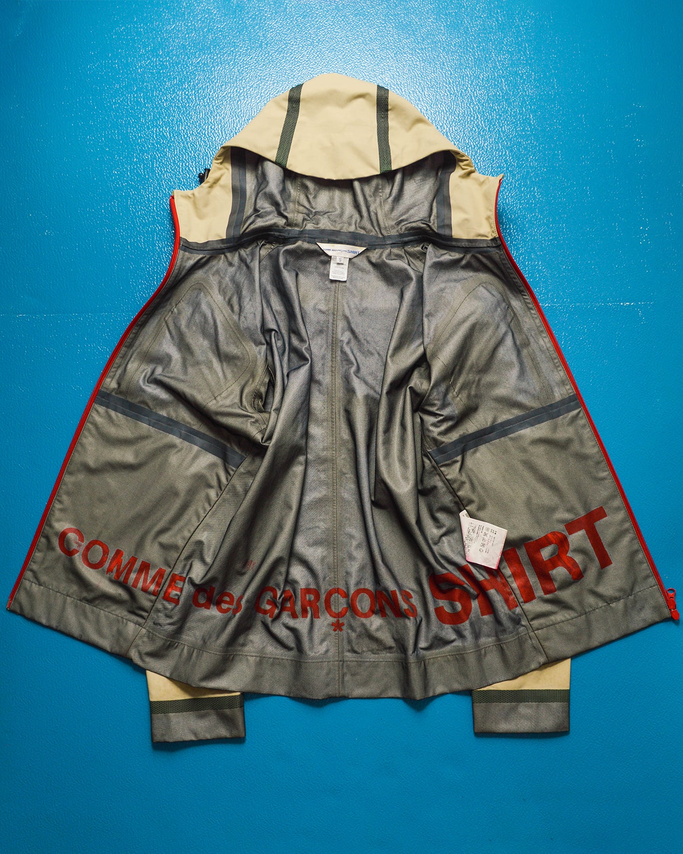 2008 Taped Seam Hooded Track Jacket (S~M)