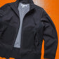 Laser Cut Patch Pocket Ribbed Panel Jacket (M)