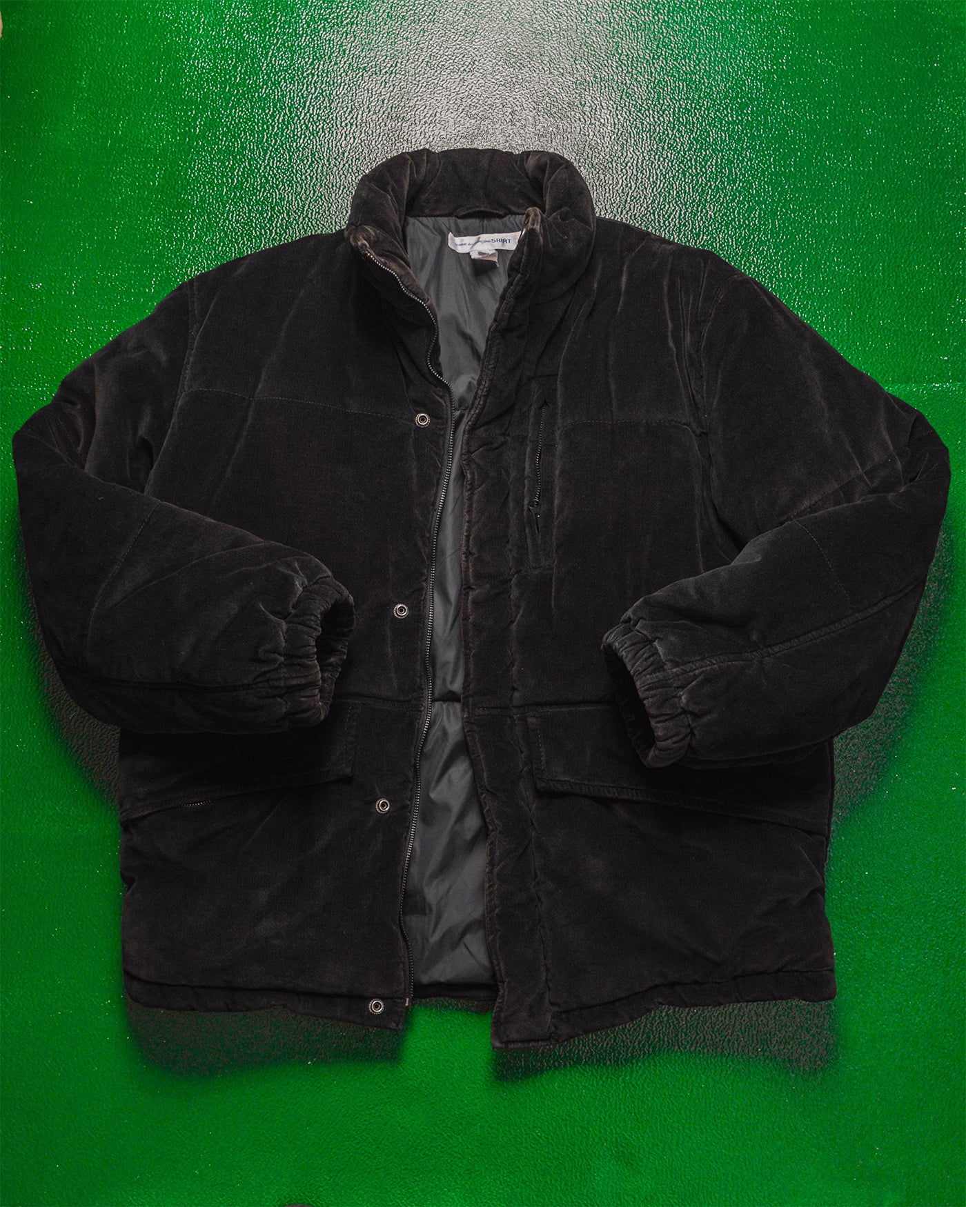 Velour Puffer Jacket (L)