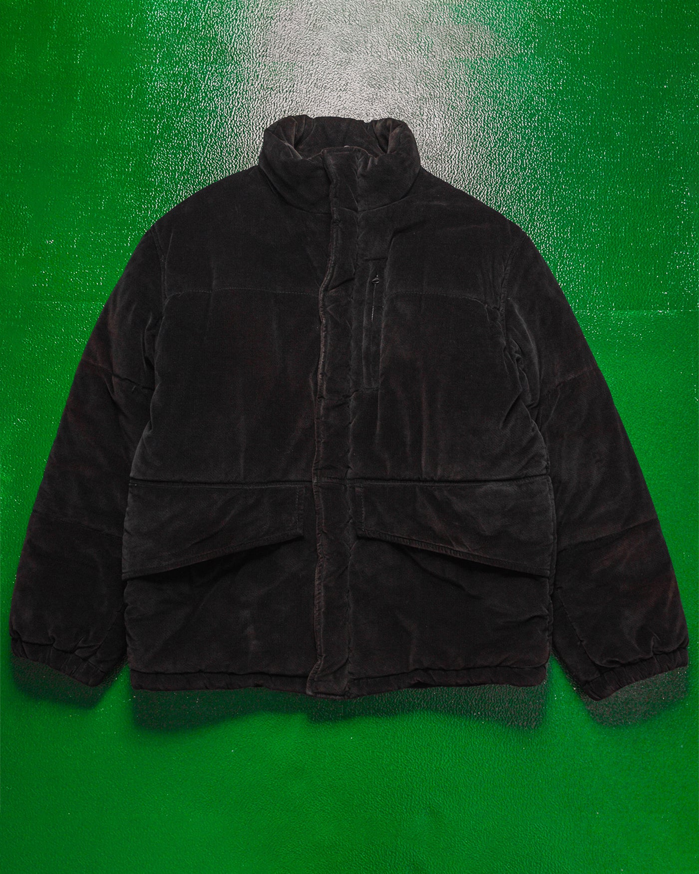 Velour Puffer Jacket (L)