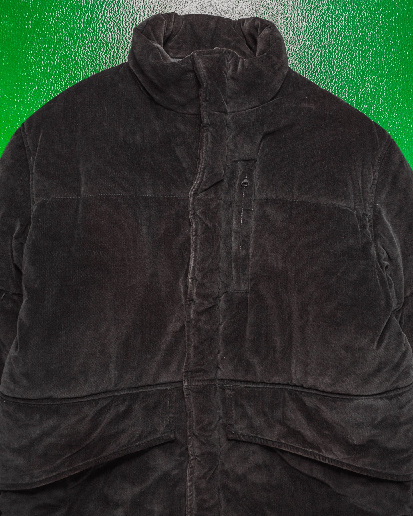 Velour Puffer Jacket (L)