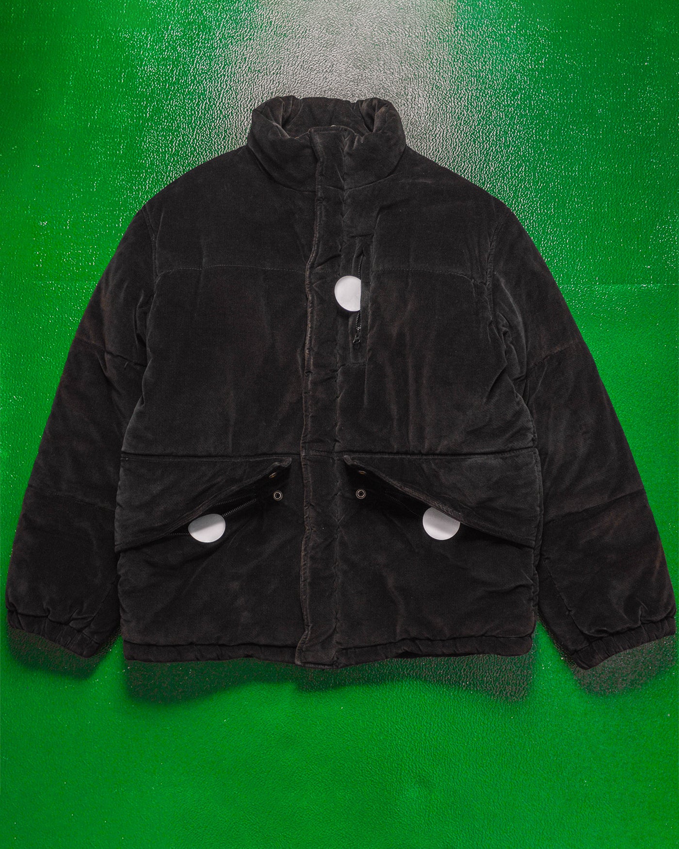 Velour Puffer Jacket (L)