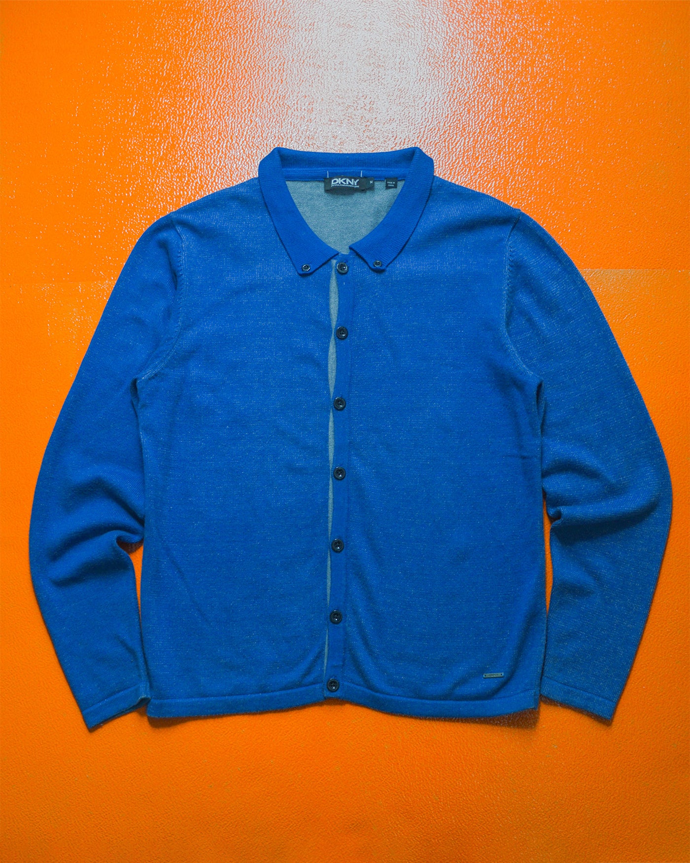 Heather Royal Blue Button Up Cardigan (M)