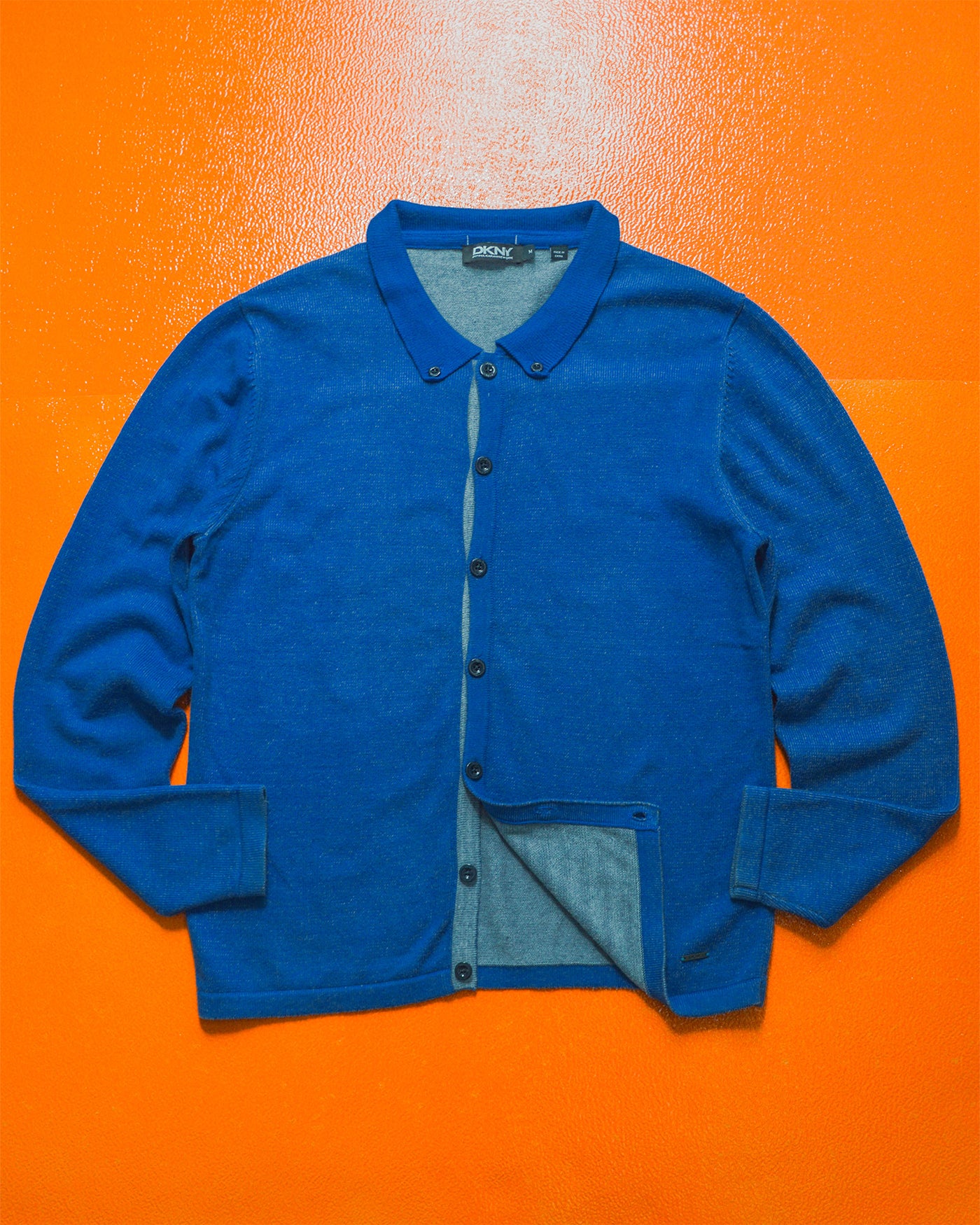 Heather Royal Blue Button Up Cardigan (M)