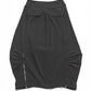 Black Dual Back Zip Balloon Style Skirt (5)