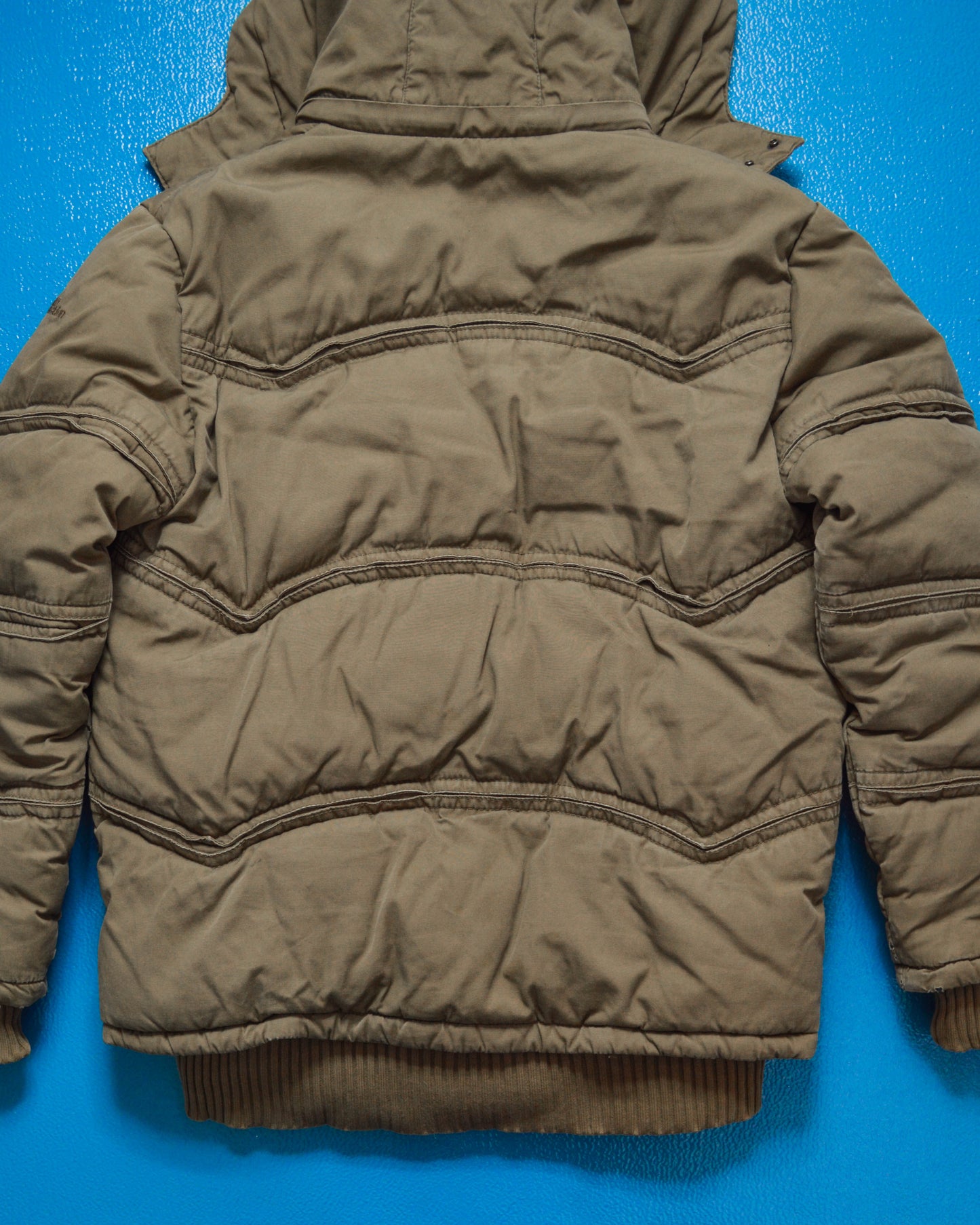 Function Tectonic Style Panelled Puffer Jacket (M)