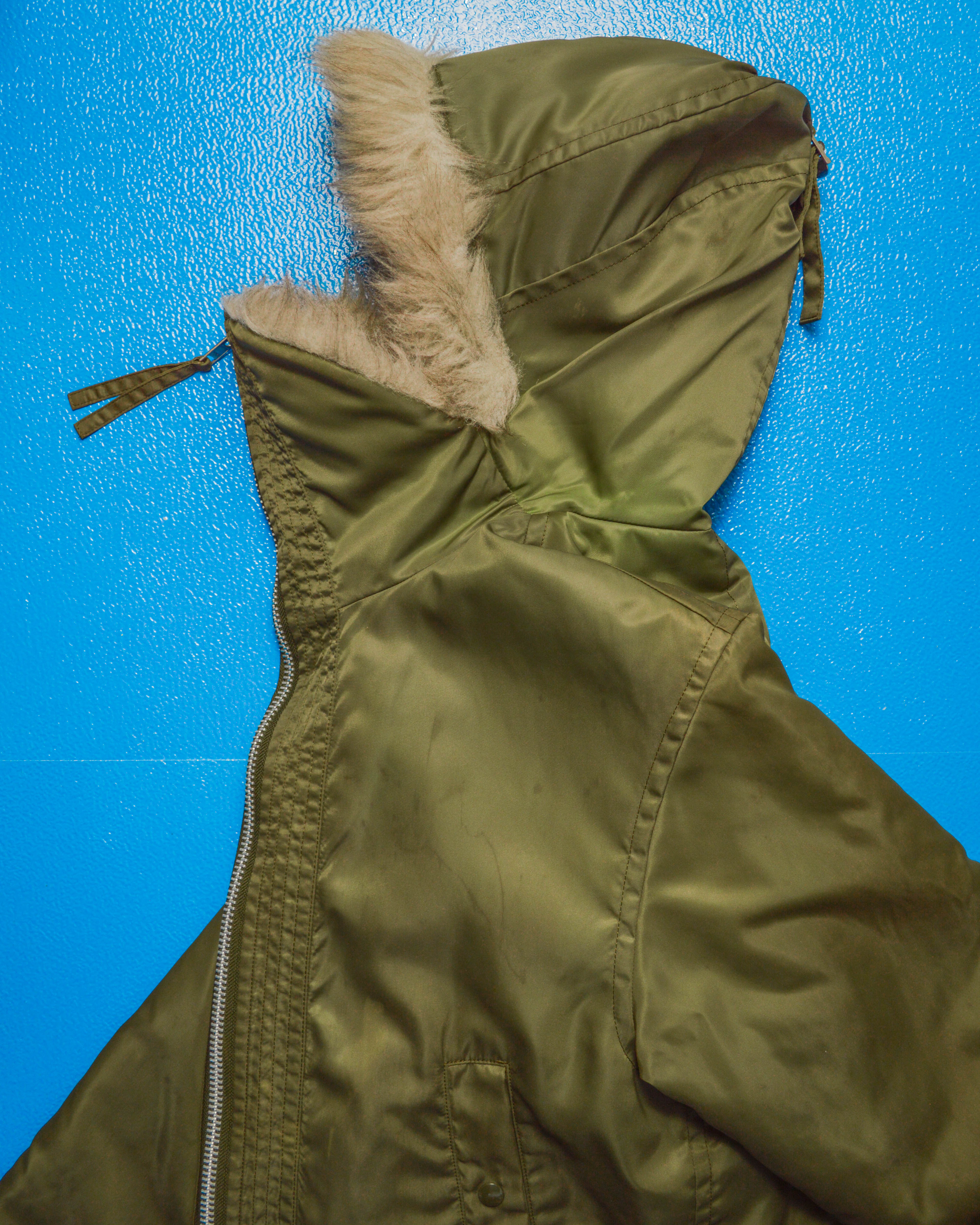 Army style clearance parka coat