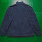 Asymmetrical Multi - Pocket  Navy Work Jacket (M~L)