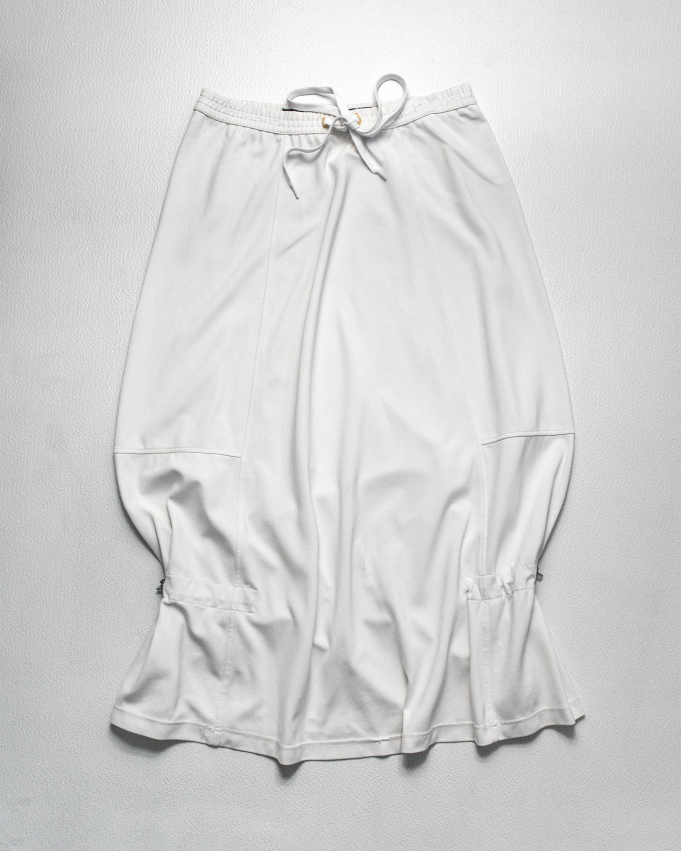 White Balloon Cinch Toggle Skirt (5)