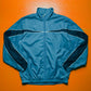 Fall 2002 Blue  Navy Panelled Lined Track Jacket (S)