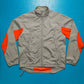 Clima-fit Orange Grey Panelled Track Jacket (M)