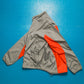 Clima-fit Orange Grey Panelled Track Jacket (M)