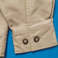 Spring 2000 Beige Tonal Zip Up Work Jacket (M)