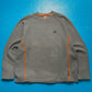 Fall 2001 Ribbed Grey Orange Jumper (XL)