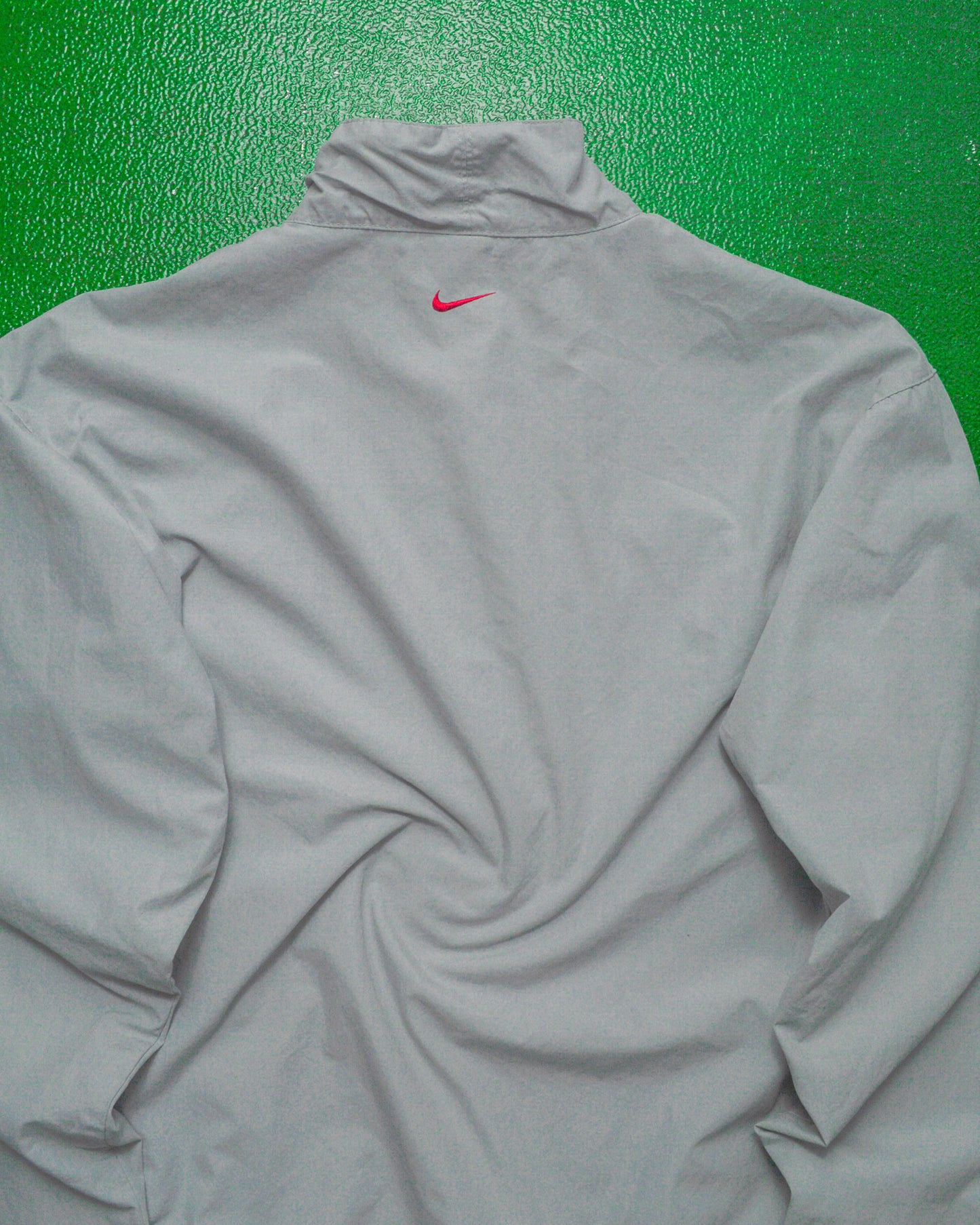 Nike Minimal Grey Quarter Zip Pullover Jacket (M)