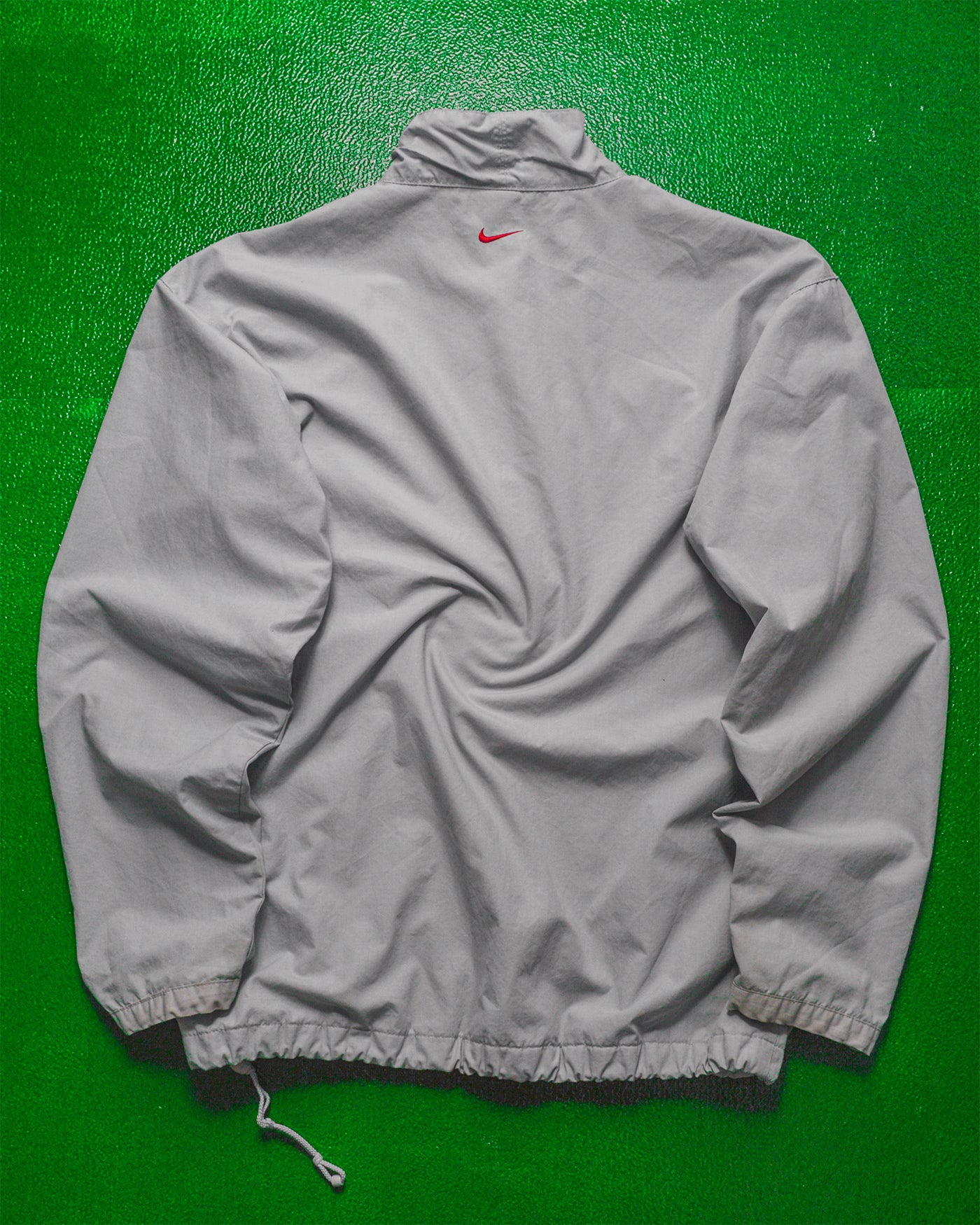 Nike Minimal Grey Quarter Zip Pullover Jacket (M)