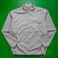 Nike Minimal Grey Quarter Zip Pullover Jacket (M)