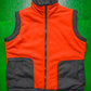 Reversible Fleece  Nylon Red  Black Vest (~M~)