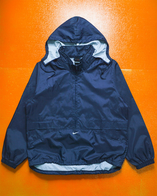Spring 2000 Navy Slit Pocket Short Pullover Jacket (~M~)