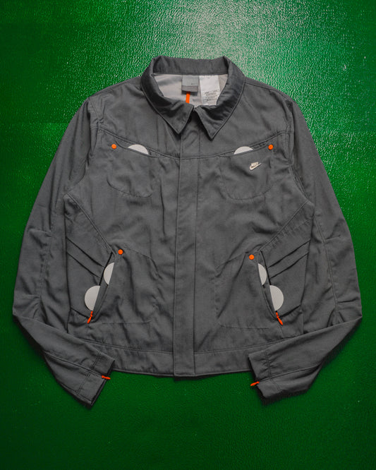 Spring 2006 Articulated Grey Gill Jacket (L)