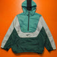 Fall 07 Curved Panelled Blue Quarter Zip Jacket (~M~)