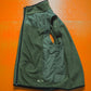 Muted Green Nylon Panelled Fleece Vest (L~XL)