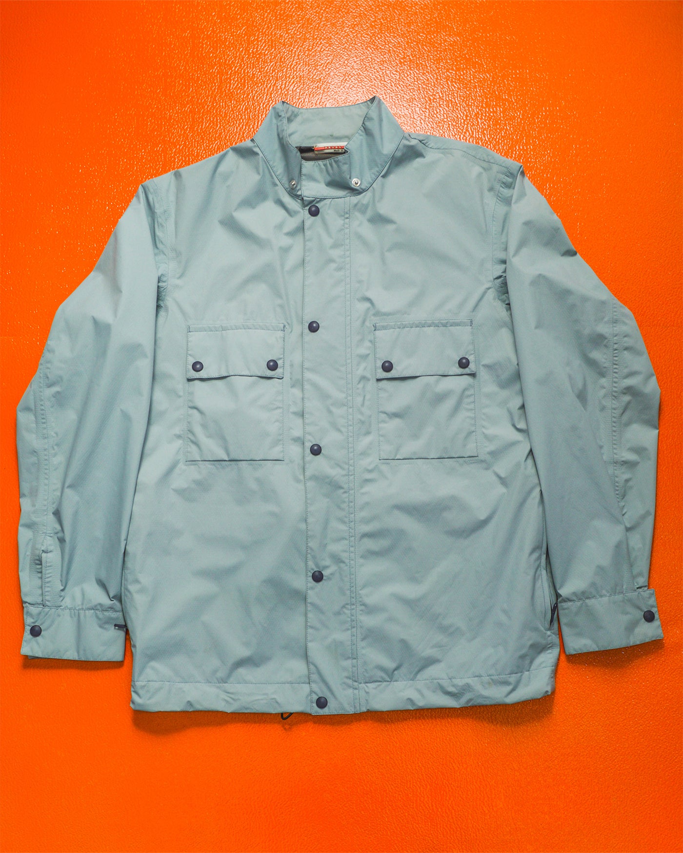 Sport Gore-Tex Ice Blue w Internal Carry / Backpack Straps Packable Jacket ( L ~XL )