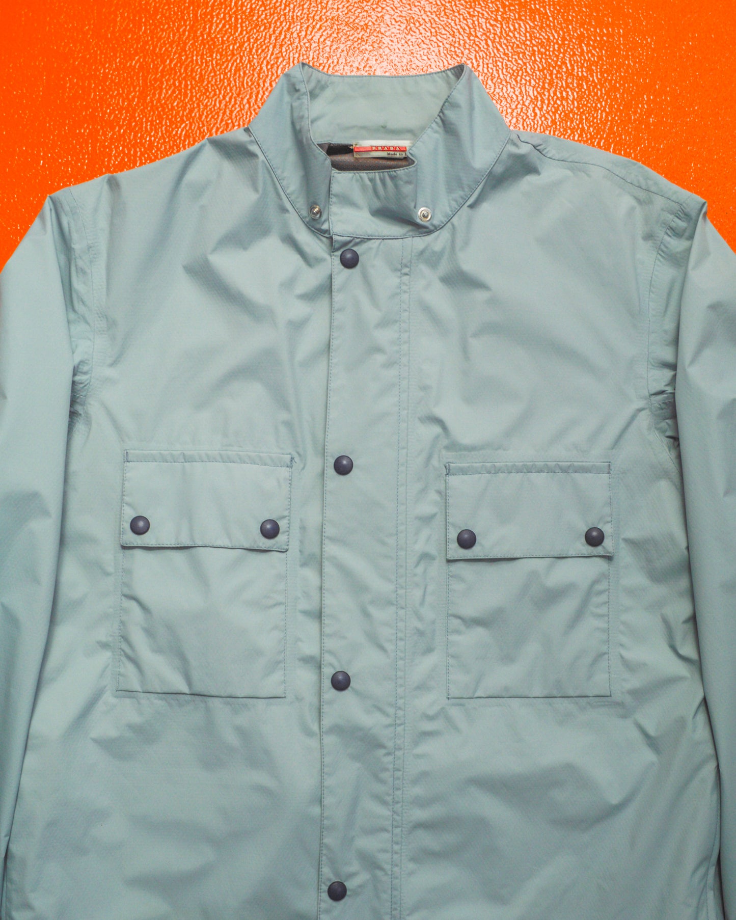 Sport Gore-Tex Ice Blue w Internal Carry / Backpack Straps Packable Jacket ( L ~XL )