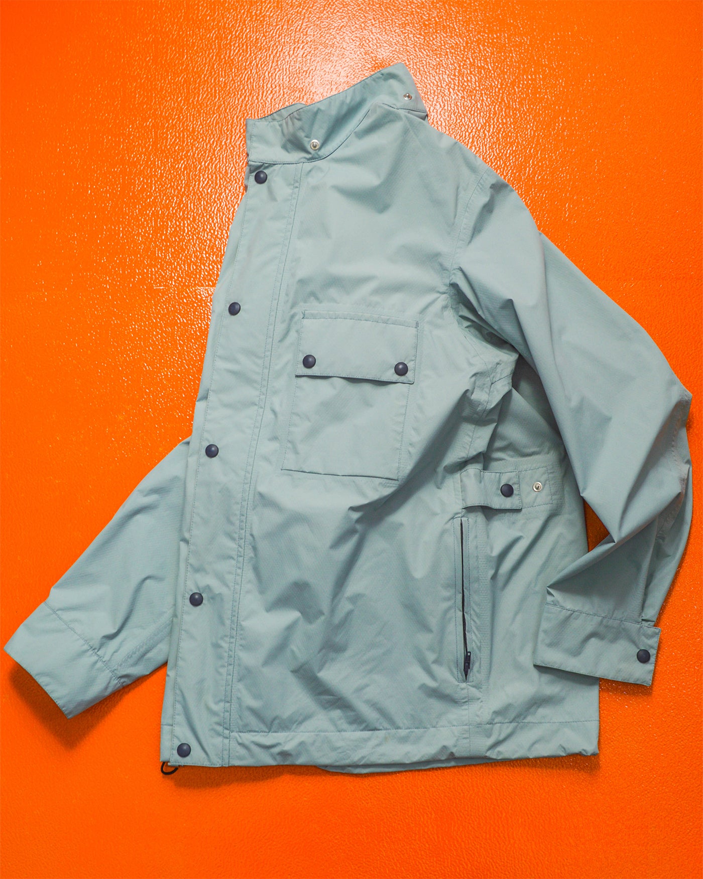 Sport Gore-Tex Ice Blue w Internal Carry / Backpack Straps Packable Jacket ( L ~XL )