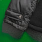 Black Label Women's Black High Knit Funnel Neck Down Jacket (46)