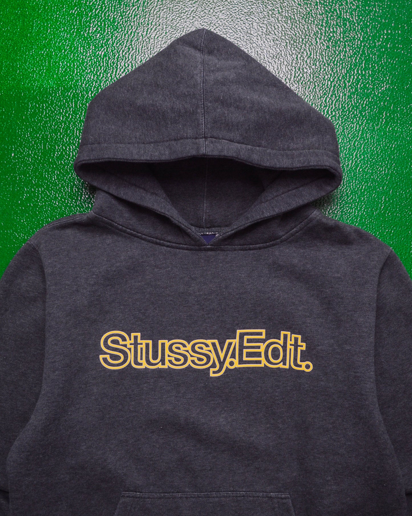 Grey  Yellow Edt. Logo Pullover Hoody (M)