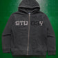 STU03 2003 Graphic Zip Up Hoody (M)