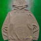 Minimal Early 2000s Tan / Gold Pullover Hoody (L)