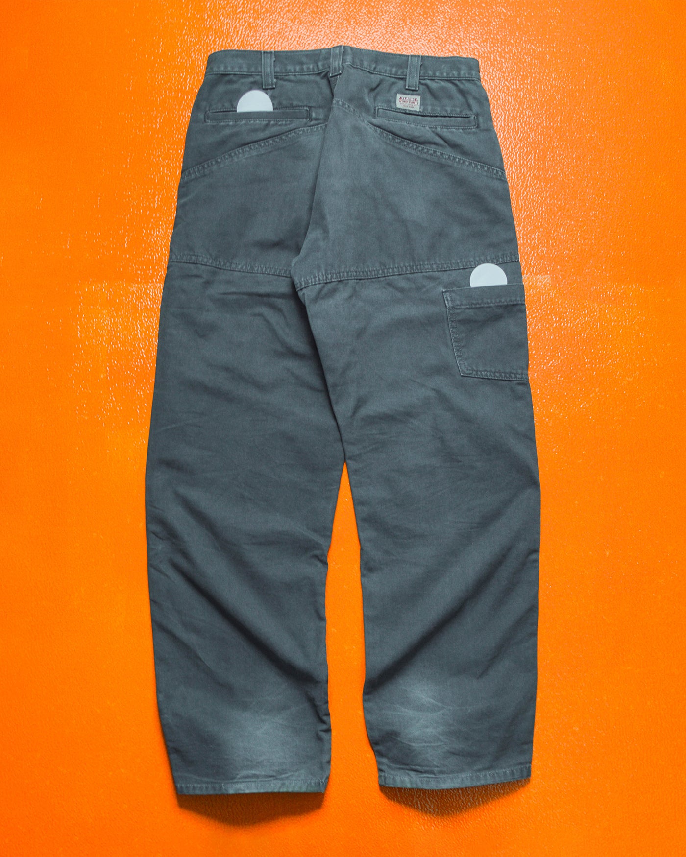 Grey Knee Panelled Carpenter / Work Pants (30)