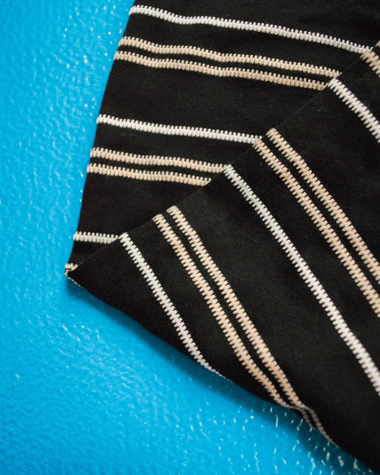 Woven Striped Overshirt (M~L)