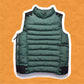 Airwalk Green Bulletproof style Puffer Vest / Gilet (L)
