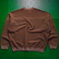 Armani 80s Cut And Sewn Waffle Knit Graphic Jumper (S~M)
