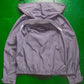 Armani Navy Pinstriped Packable Cropped Jacket (~S~)
