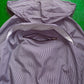 Armani Navy Pinstriped Packable Cropped Jacket (~S~)