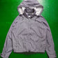 Armani Navy Pinstriped Packable Cropped Jacket (~S~)