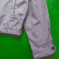 Armani Navy Pinstriped Packable Cropped Jacket (~S~)