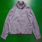 Armani Navy Pinstriped Packable Cropped Jacket (~S~)