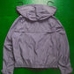 Armani Navy Pinstriped Packable Cropped Jacket (~S~)