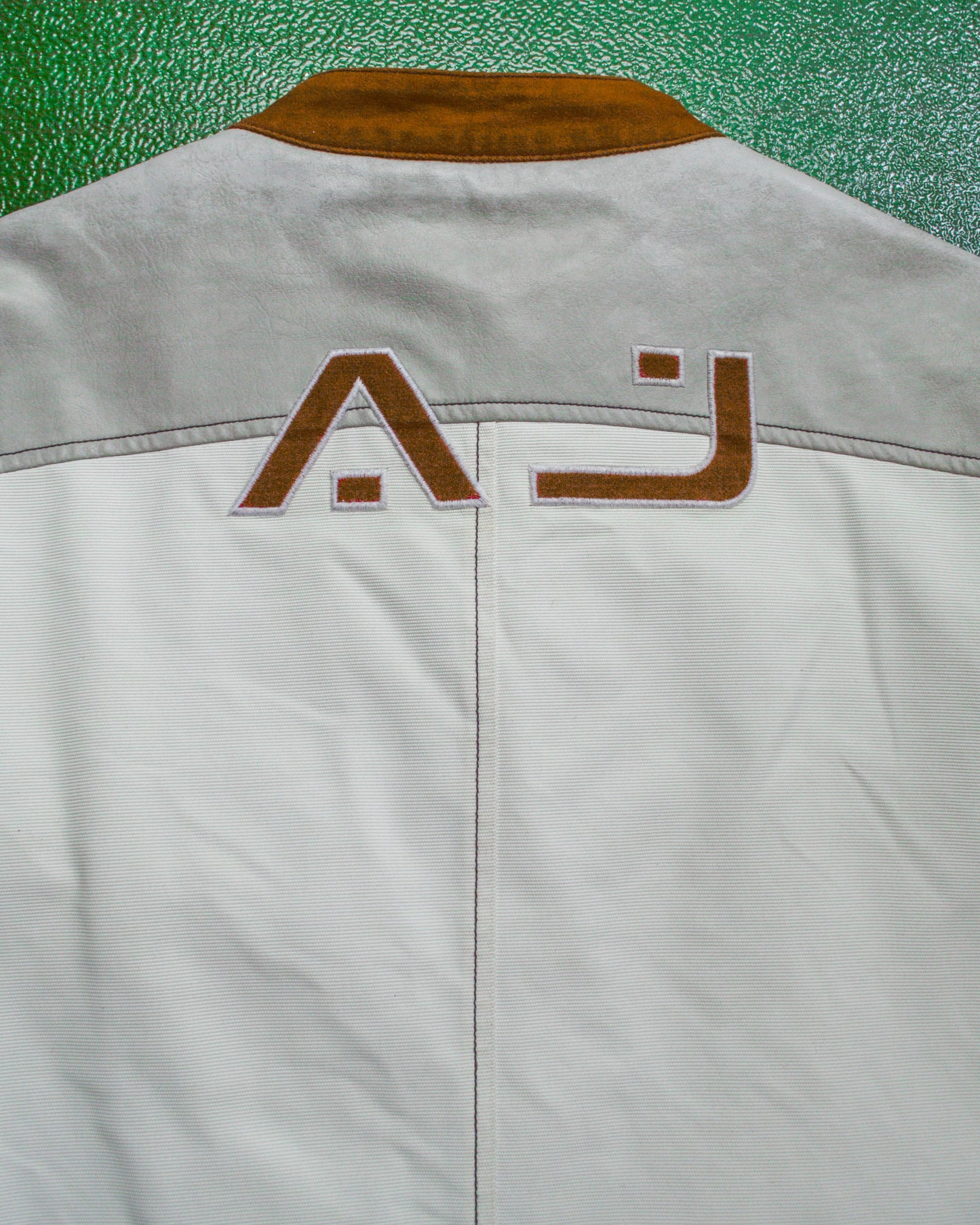 Armani Vintage Moto Racer / Biker Style Panelled Jacket (~M~)
