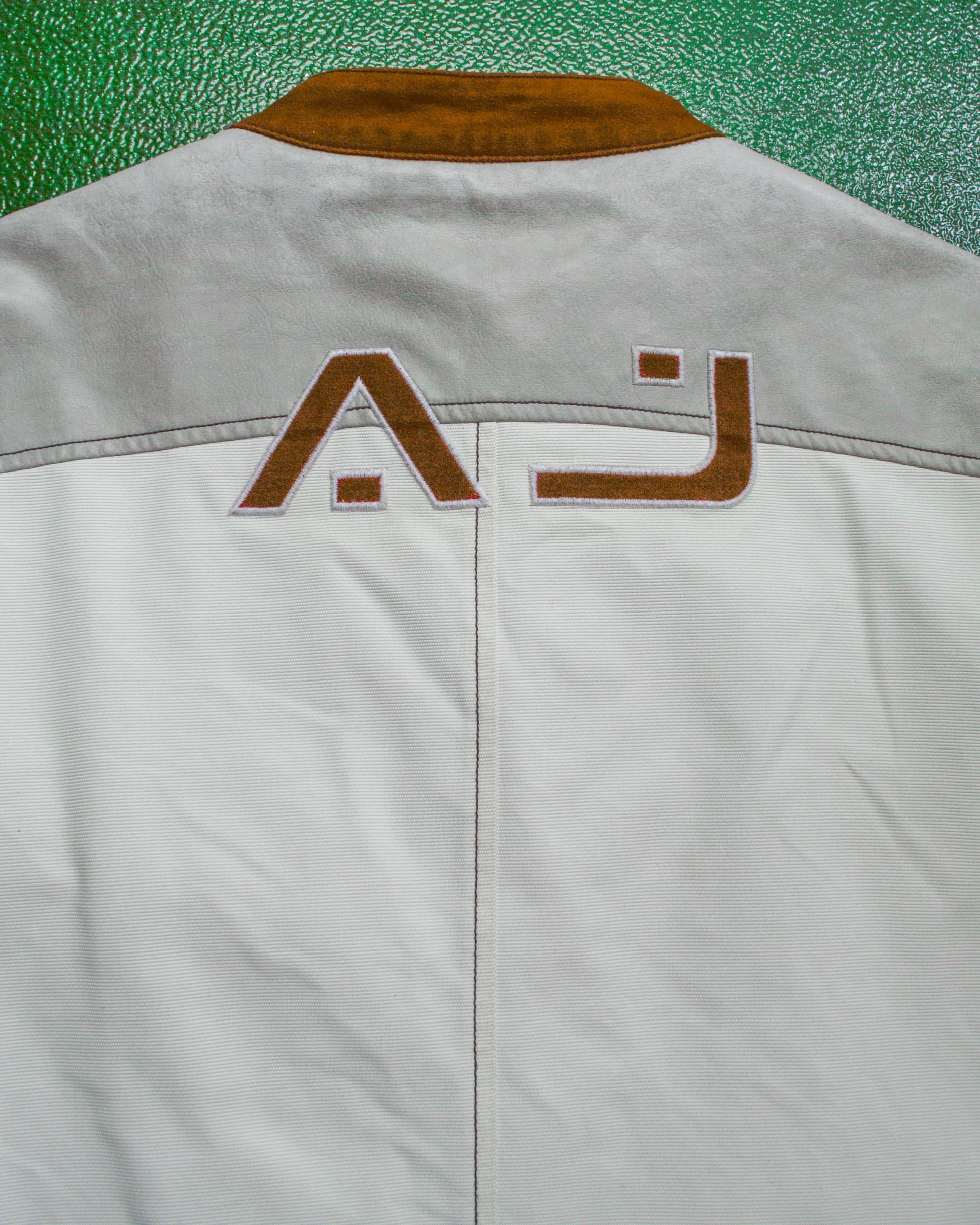 Armani Vintage Moto Racer / Biker Style Panelled Jacket (~M~)