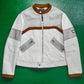 Armani Vintage Moto Racer / Biker Style Panelled Jacket (~M~)